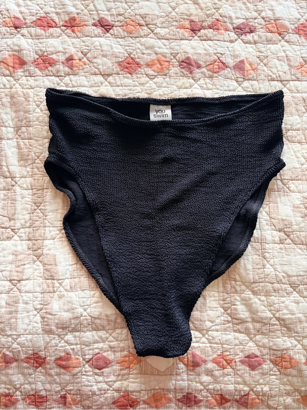 Youswim classic black High-Waist Bikini Bottom / stretch II